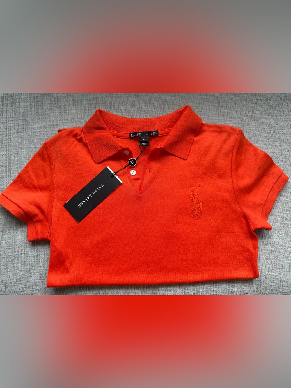 NWT Ralph Lauren Black Label Mercerized Cotton T-Shirt, size XS